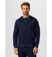 hackett london para hombre hm5800158 sudadera con capucha y cremallera completa con logo luxe marino l casual algodon