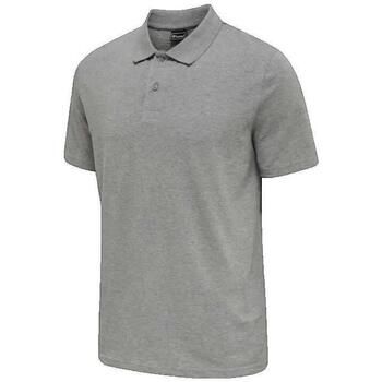 hummel Polo Polo Red Classic gris chiné para hombre