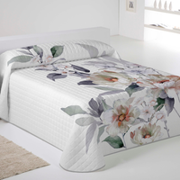 icehome - colcha bouti estampada - microfibra extra suave de alta calidad - 15 modelos diferentes - acolchado a rombos - cama 90-105135150180 - relleno ligero 70 gramos - fabricado en espana