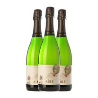 lorigan aire brut nature cava 75 cl 12 vol pack de 3 unidades