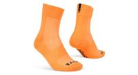 calcetines altos gripgrab lightweight airflow naranja