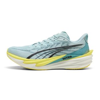 Zapatillas Puma Deviate NITRO 4 Azul Amarillo SS26, Talla 48.5 - EUR