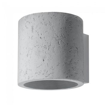 Aplique de pared orbis cemento