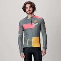 morvelo radium merino jersey - l - green
