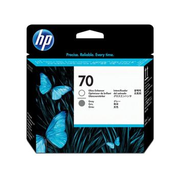 Cabezal de impresión HP 70 DesignJet Z2100 Z3100 Z3200 Gris Mejora de Brillo