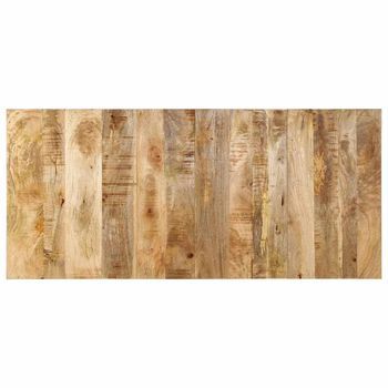 Cabecero De Cama 180 Cm Madera Maciza De Mango Rugoso Vidaxl