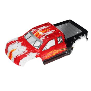 Piezas de automóvil HBX 2996A 1/10 RC con carcasa pintada y adhesivos, repuestos para modelos de vehículos B001