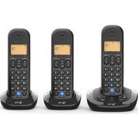 bt 3880 cordless phone - triple handsets