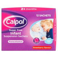calpol sugar free suspension 2 5ml sachets