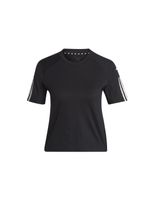 camiseta de fitness adidas powerreact rojo mujer