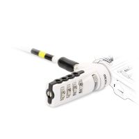 mobilis cable de seguridad 18m con codigo para portatil