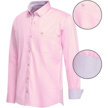 Cappuccino Italia Camisa Regular Fit Overhemd Pink para mujer