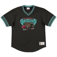 camiseta vancouver grizzlies mesh crewneck nba unbeaten - mitchell  ness