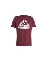 camiseta adidas fld bos logo hombre granate