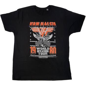 Van Halen Camiseta manga larga Invasion Tour '80 para hombre