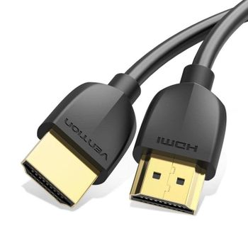 Cable HDMI Vention AAIBF 2.0 1m 4K 60Hz Ultrafino Chapado en Oro