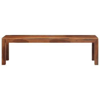Banco De Madera Maciza Acacia 160 Cm