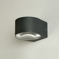 aplique de pared exterior led ania 12w