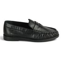 lolas zapatos de tacon mocasin fruncido para mujer
