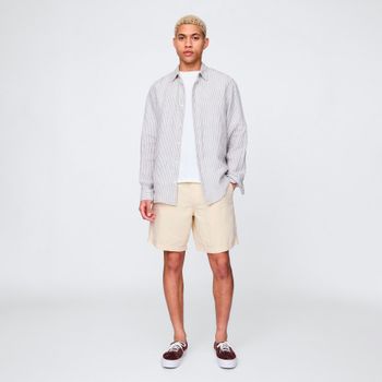 GAP Shorts de lino y algodón 726414-477