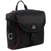 alforjas para bicicleta 19 l negra y roja 16005 willex