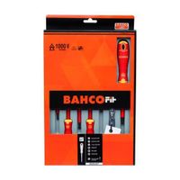 juego bahco 7 destornillador aislo b220027