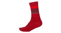 calcetines endura baabaa merino merino rojo