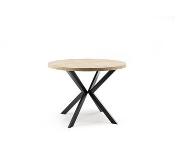 Mesa de comedor edder 100x176x76 roble claro