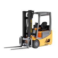 yd001 rtr 24g rc car forklift truck simulation crane loader remote controlled full direction engineering vehicle deskto