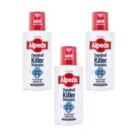 alpecin dandruff killer shampoo 250ml- 3pack