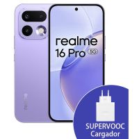 realme 16 pro 5g 8gb 256gb amoled 67 morado incluye cargador 45w