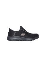 zapatillas skechers slip-ins summits negro mujer