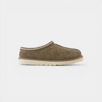 ugg pantuflas tasman shaggy suede slipper smoke plume para hombre