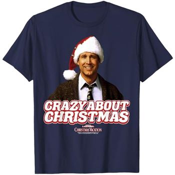 National Lampoon´s Christmas Va Camiseta Crazy About Christmas para niña