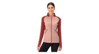 chaqueta polar vaude scopi para mujer rosa