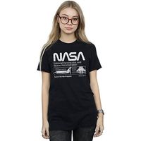 nasa camiseta space shuttle para mujer