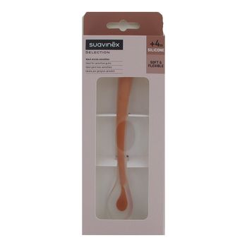 Suavinex cuchara de silicona para bebés +4 meses