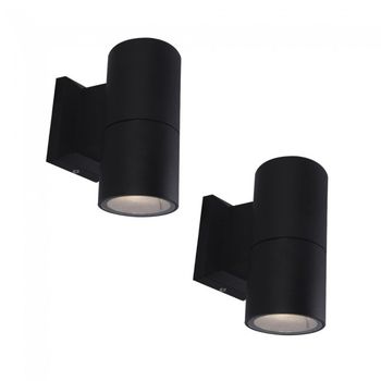 Pack 2 x aplique de pared exterior chill
