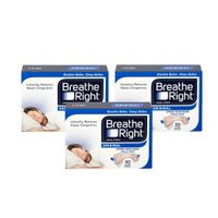 breathe right nasal strips tan large triple