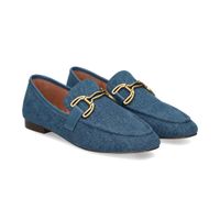 bibi lou mocasines mujer - azul marino talla 37