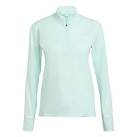 adidas terrex xpr half-zip camiseta de running mujeres-turquesa