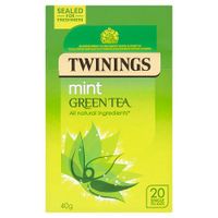 twinings green tea with mint 20s