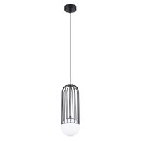 lampara colgante zovolu negro 1 luz