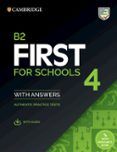 B2 First for Schools 4. Student’s Book with Answers with Audio with Resource Bank