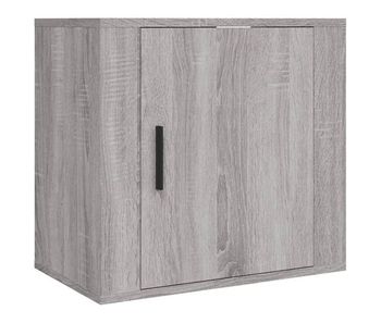Vidaxl mesita de noche de pared gris sonoma 50x30x47 cm