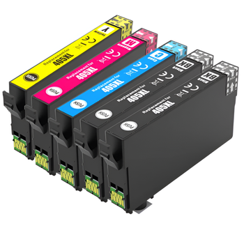 5 Cartuchos de tinta compatibles Epson 405XL 405 XL para Epson Workforce WF-7310 WF-7830 WF-7835 WF-7840 WorkForce Pro WF-4830 WF-3820 WF-3825 WF-4820 WF-4825 WF-4830