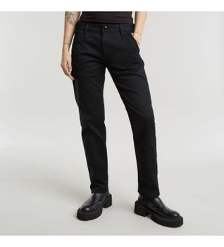 G-Star para mujer. D25257-C105-6484 Pantalón Kate Boyfriend negro (29/32), Casual, Algodón