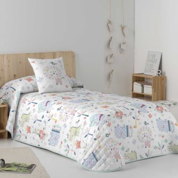 Colcha Bouti Reversible Clk Jungla Cama 105