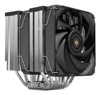 ventilador con disipador de cpu mars gaming mcpu-xu9 black dual 9 heatpipes tdp 400w doble disipador