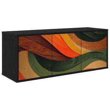 Mueble De Tv Montado En La Pared Bonn 102 X 33 X 40 Cm Vidaxl